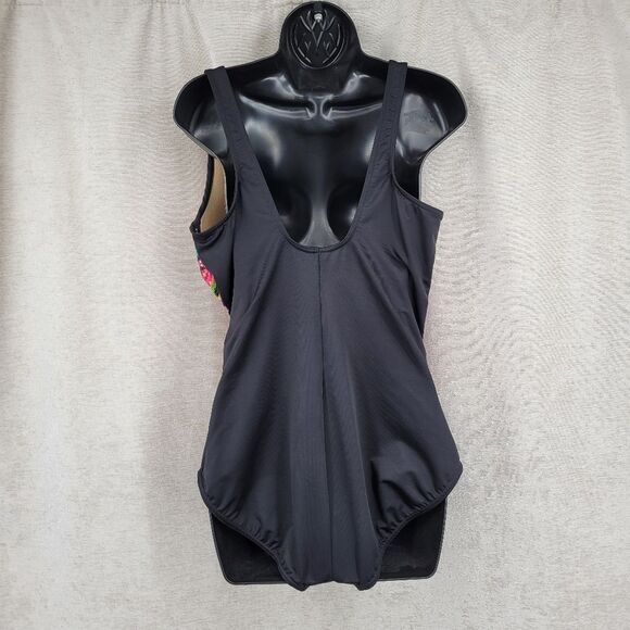 Miraclesuit Escape Night Lights Underwire Tummy Control One Piece Swimsuit - Picture 6 of 13